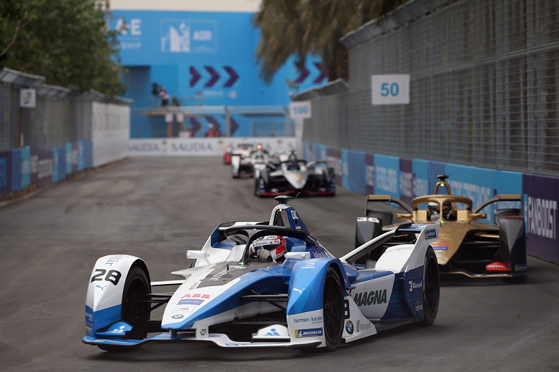 Ad Diriyah (KSA), 15. Dezember 2018. ABB FIA Formula E Championship. Ad Diriyah E-Prix. Antonio Felix da Costa (PRT) im BMW iFE.18.