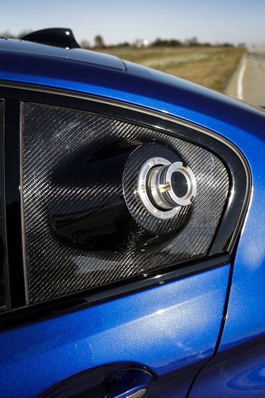 BMW M5 Drift, Betankungsanlage, eigens fr den Rekord konstruiert.
