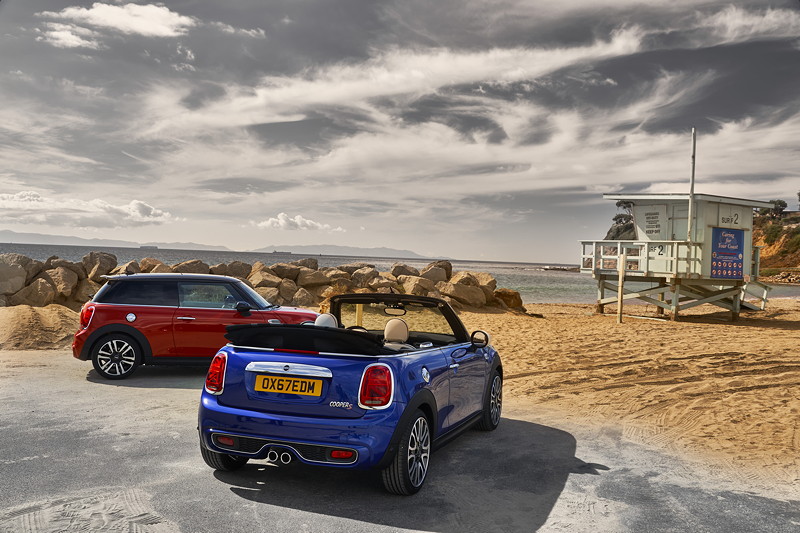 MINI Cooper Hatch und MINI Cooper S Cabrio (Facelift 2018).
