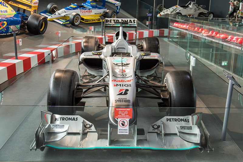 MotorWorld K�ln-Rheinland, Michael Schumacher Private Collection: Mercedes MGP W01. Innerhalb von drei Jahren wollte man damals um den Titel mitfahren k�nnen.