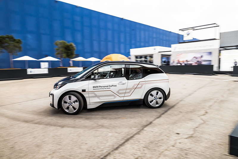 BMW auf dem Mobile World Congress 2018 in Barcelona: Personal CoPilot.