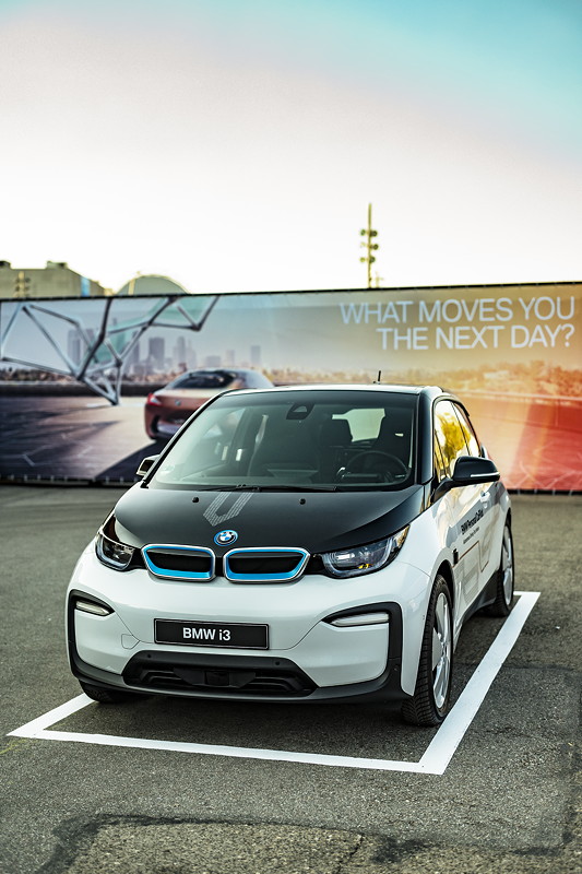 BMW auf dem Mobile World Congress 2018 in Barcelona.