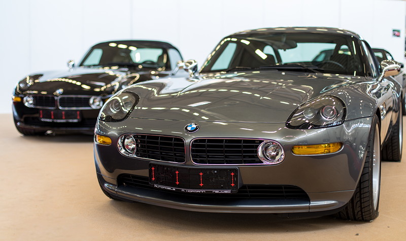 Retro Classics Cologne 2018: selbstverst�ndlich fehlte auch der BMW Z8 nicht, dessen Preis scheinbar stets nach oben geht.