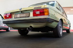 Retro Classics Cologne 2018: BMW 525 (E12) in resedagrün-metallic, noch mit Original-Lack und erster Bereifung