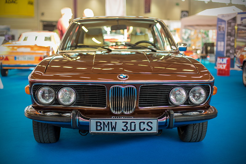 Retro Classics Cologne 2018, BMW Coup� Club: BMW 3,0 CS, Bj 1975, in Sienabraun metallic