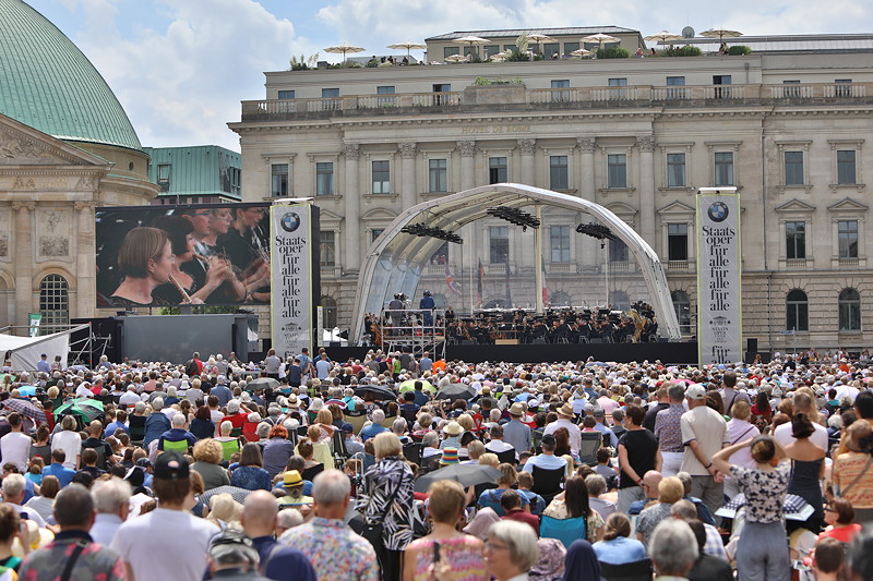 'Staatsoper fr alle' dank BMW Berlin am 16. Juni 2018 mit der Staatskapelle Berlin unter der Leitung von Daniel Barenboim.