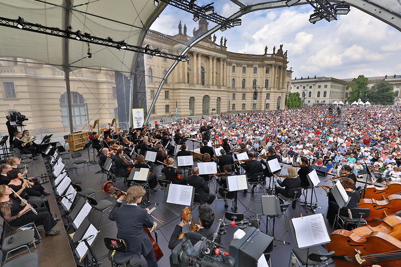 'Staatsoper fr alle' dank BMW Berlin am 16. Juni 2018 mit der Staatskapelle Berlin unter der Leitung von Daniel Barenboim.