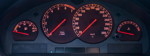 BMW 840Ci (E31), Tacho-Instrumente bis 300 km/h