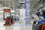 Brennstoffzellen im Einsatz: Mit Wasserstoff betriebene Routenzge im BMW Group Werk Leipzig