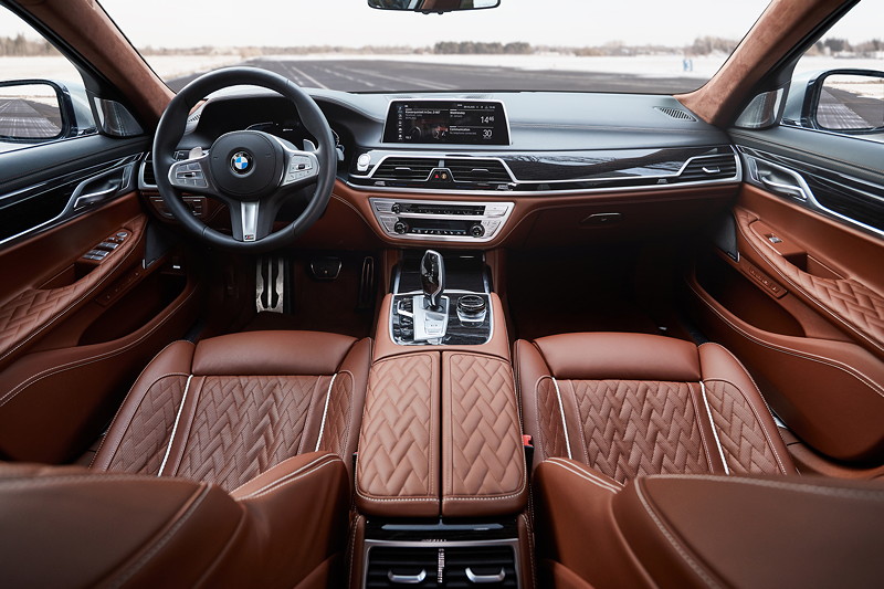 BMW 745Le, Interieur