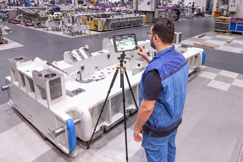 Augmented Reality: Abgleich eines Presswerkzeugs mit den dazugehrigen CAD-Daten