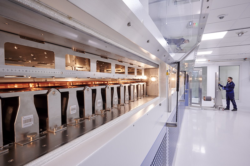 Kompetenzzentrum Batteriezelle: Beschichten und Trocknen der Elektrodenfolie