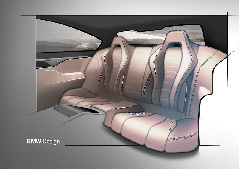 Das neue BMW 8er Gran Coup�, Design Skizze