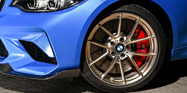 Der neue BMW M 2 CS, auf neuen 19-Zoll-Schmiederdern im Y-Speichen-Design, Reifen Michelin Pilot Sport Cup 2.