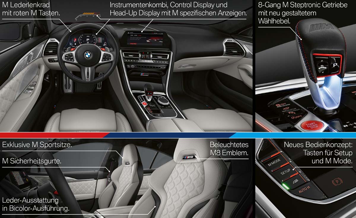 Das neue BMW M8 Gran Coup - Highlights