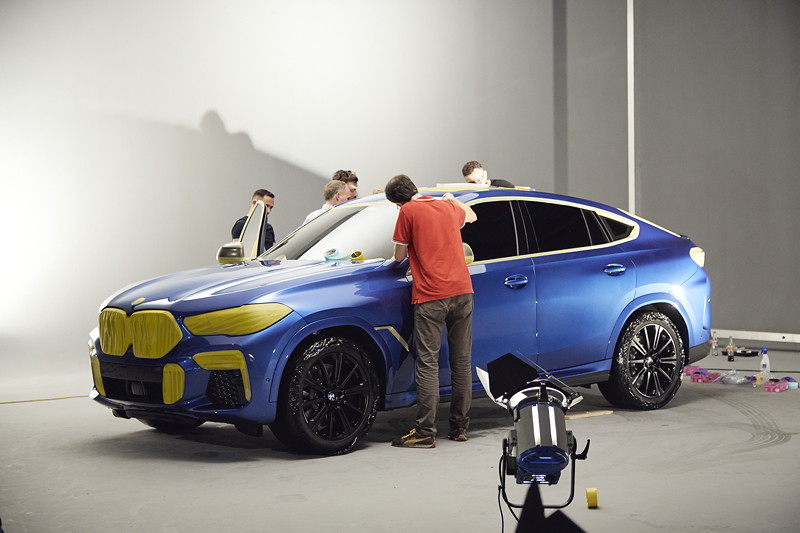 Making of: Der BMW Vantablack X6