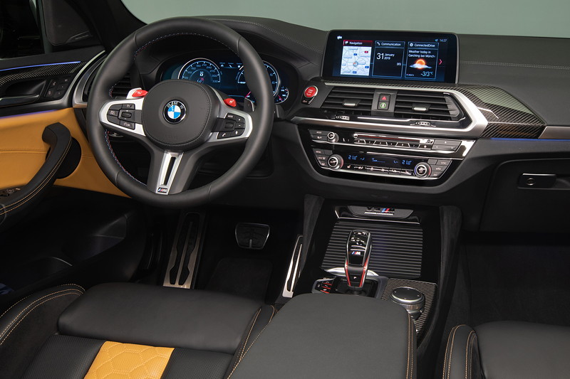 Der neue BMW X3 M Competition. Cockpit.