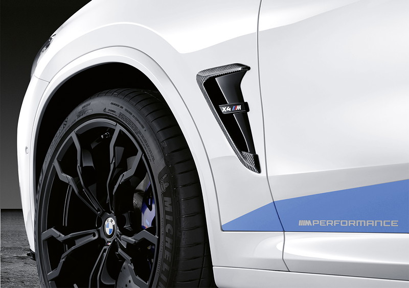 Der neue BMW X4 M mit M Performance Parts.