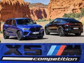 Der neue BMW X5 M und BMW X5 M Competition. Der neue BMW X6 M und BMW X6 M Competition.