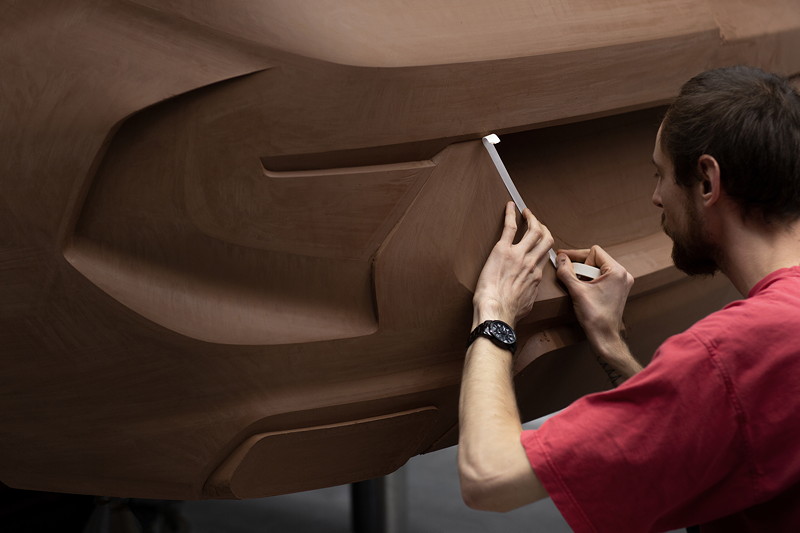 BMW X6 - Design, Claymodell