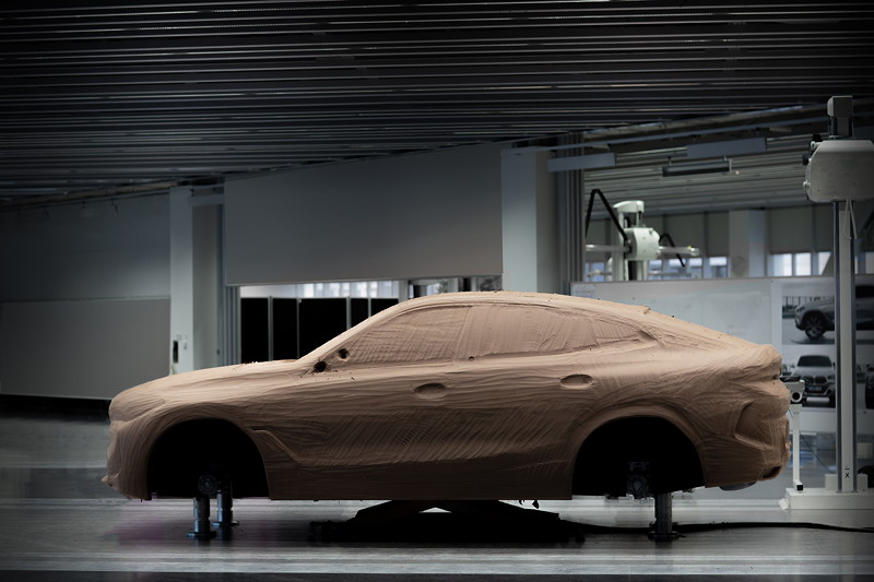 BMW X6 - Design, Claymodell