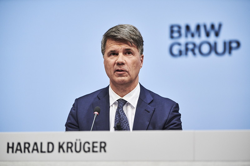 Bilanzpressekonferenz der BMW Group am 20. Mrz 2019 in der BMW Welt in Mnchen. Harald Krger, Vorsitzender des Vorstands der BMW AG