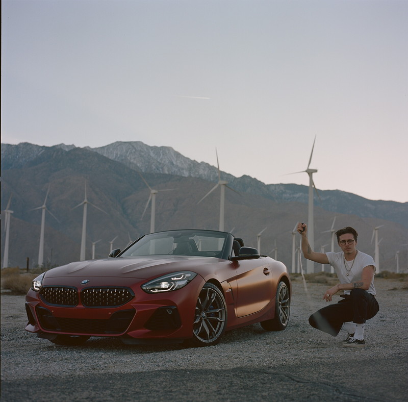 Brooklyn Beckham und der BMW Z4