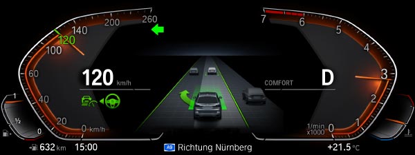 Driving Assistant Professional mit Echtzeit-3D-Umgebungsvisualisierung