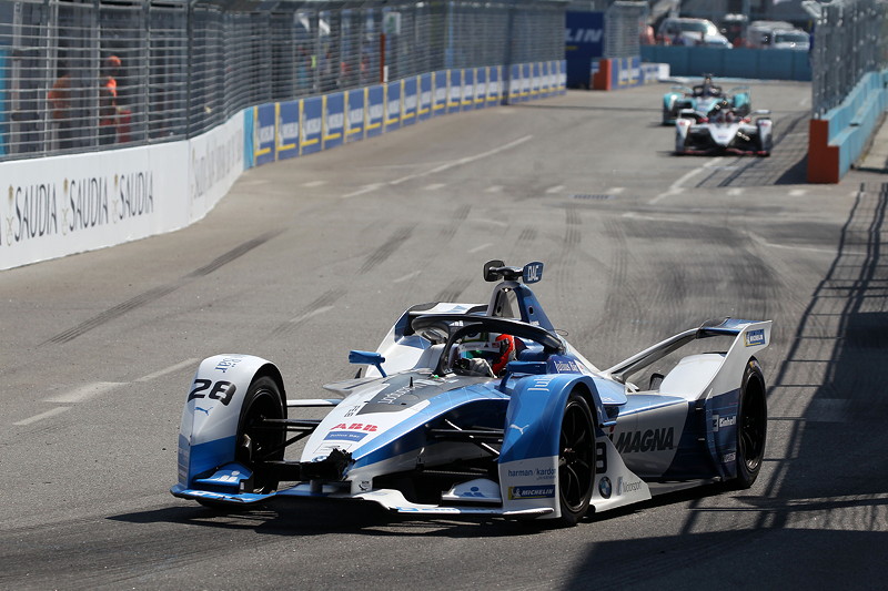 New York (USA), 13.07.2019. ABB FIA Formula E Championship, New York E-Prix, BMW i Andretti Motorsport, Antonio Felix da Costa (POR) BMW iFE.18 #28.