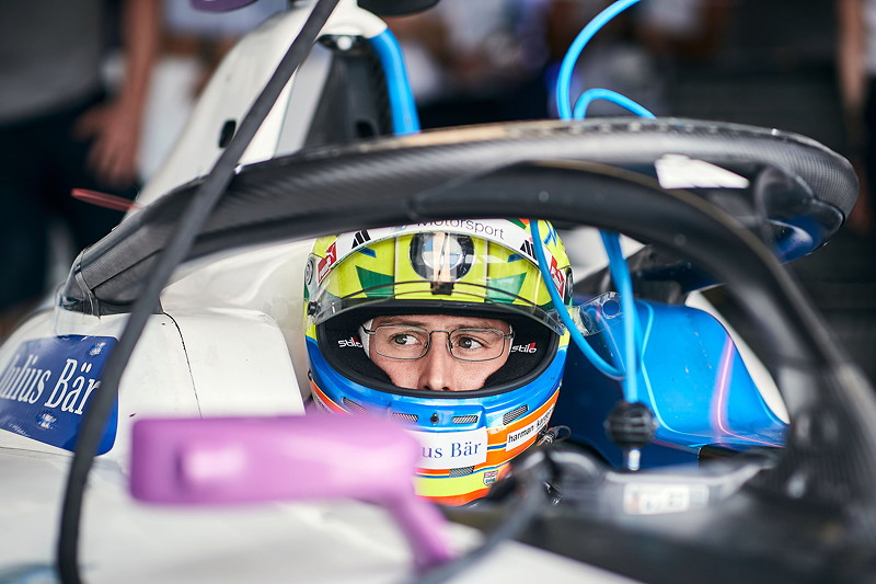 Sanya (CHN), 23.03.2019. ABB FIA Formula E Championship, Sanya E-Prix, BMW i Andretti Motorsport, Alexander Sims (GBR) im BMW iFE.18 #27.