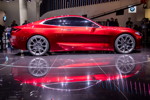 BMW Concept 4: Weltpremiere auf der IAA 2019 - auf 21 Zoll großen Rädern.