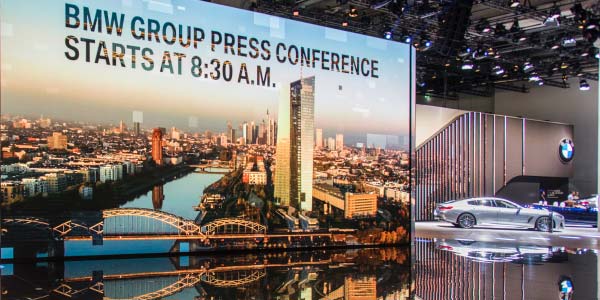 BMW Group Pressekonferenz auf der IAA 2019 in Frankfurt