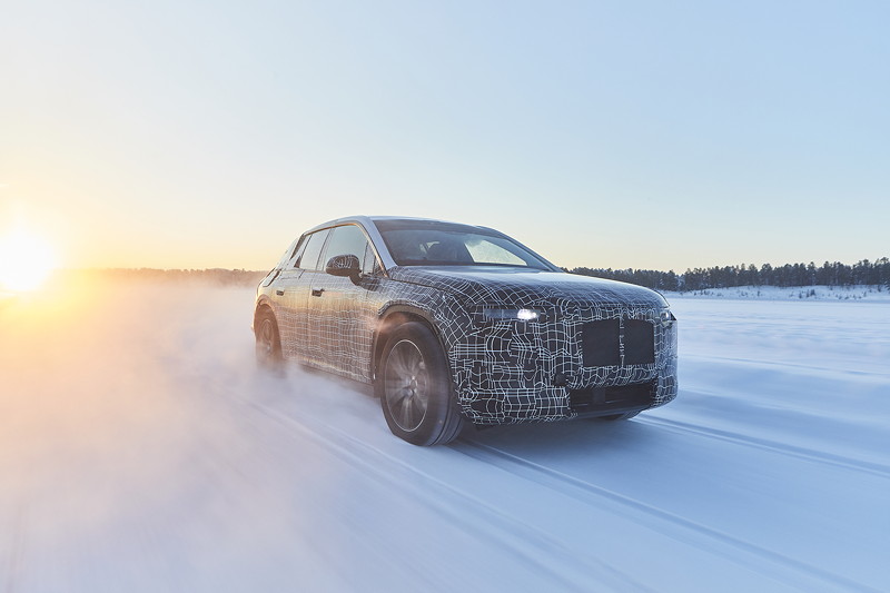 Der BMW iNEXT im Winterfahrtest 