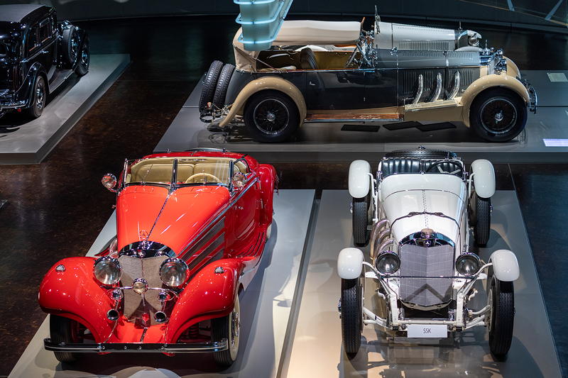 Mercedes-Benz Museum Stuttgart, Mythos 3: Umbr�che - Diesel und Kompressor