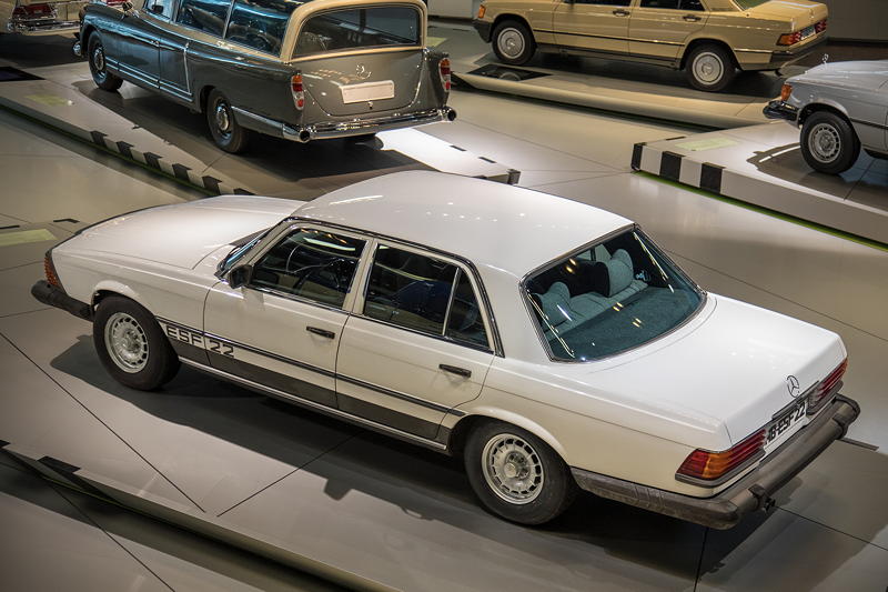 Mercedes-Benz Experimentier-Sicherheits-Fahrzeug ESF 22. Bauzeit: 1973, Stckzahl: 1.