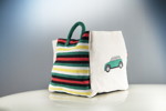 Die MINI 60 Years Lifestyle Collection. Striped Toybox.