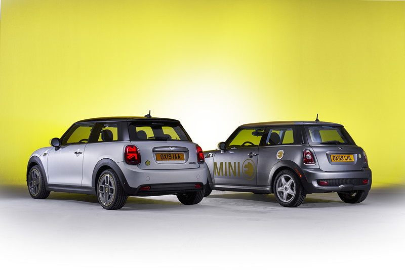 Der neue MINI Cooper SE mit dem MINI E.