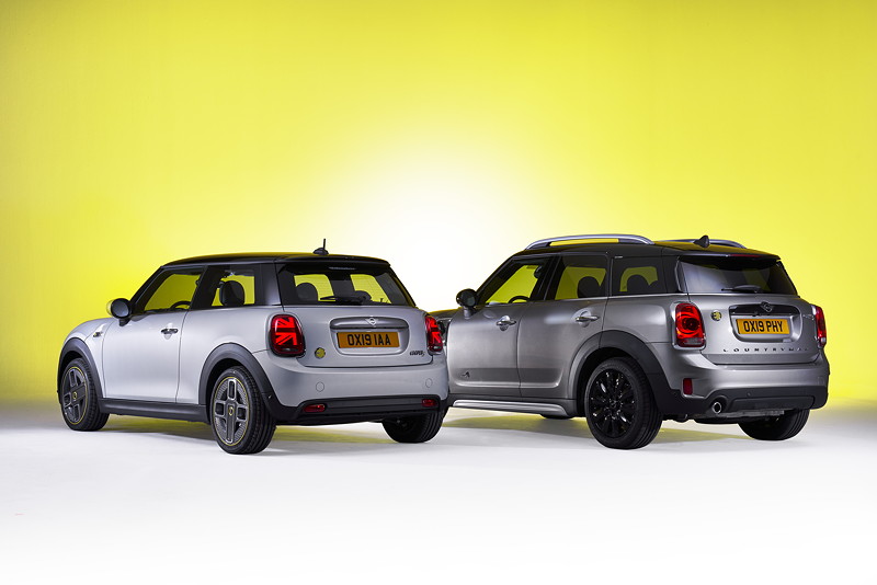 Der neue MINI Cooper SE mit dem MINI E.