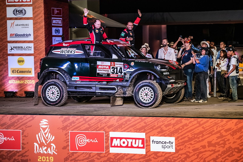 Rallye Dakar 2019, Yazeed Al Rajhi (KSA), Timo Gottschalk (DEU) - MINI John Cooper Works Rally - X-raid MINI JCW Rally Team, #314 - 06.01.2019