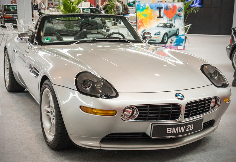 BMW Z8, ausgestellt vom BMW Z8 Club e.V. auf dem BMW Gemeinschaftsstand, Retro Classics 2019 in Stuttgart