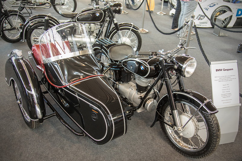 BMW Gespann: BMW R25/3 mit Seitenwagen Steib 200 LS, Baujahr 1973, 1-Zylinder-Motor mit 13 PS, Solo 119 km/h - Gespann 80 km/h