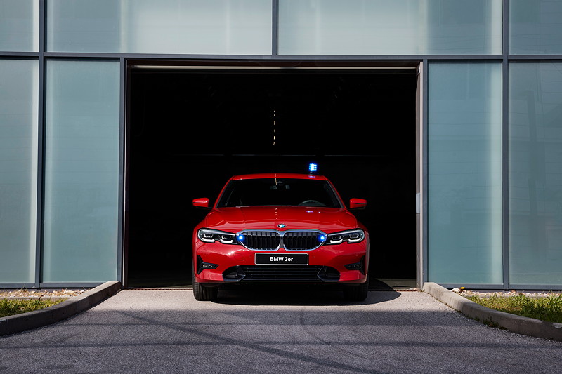 Die neuen 3er Limousine mit verdeckter Sondersignalanlage