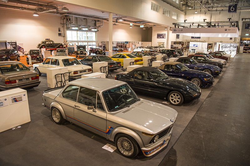 BMW Group Classic Messestand, Techno Classica 2019: BMW Clubfahrzeuge.