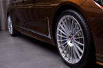BMW Alpina B7 BiTurbo in Chestnut Bronze metallic auf 21 Zoll Alpina Schmiederädern im Classic Design (2.050 Euro Aufpreis)