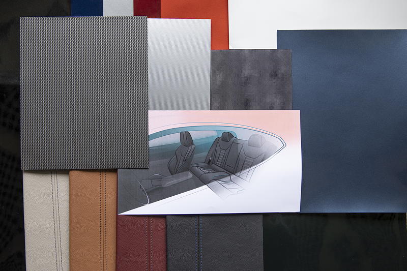 BMW 4er Coup�. Designskizze.