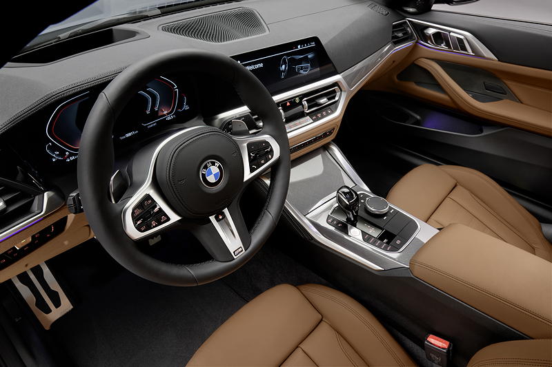 BMW 4er Coup�. Interieur. Cockpit.