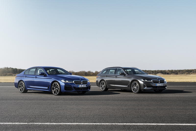 BMW 5er Limousine und BMW 5er Touring 