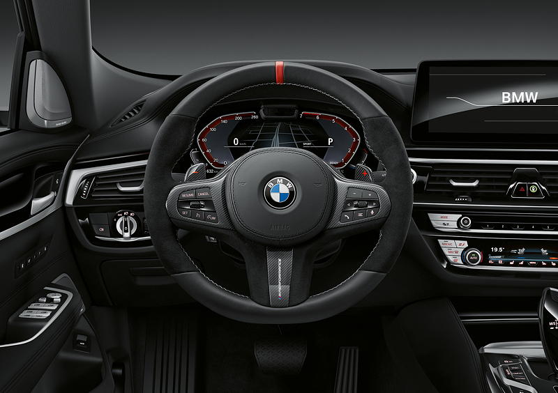 Der neue BMW 6er Gran Turismo, M Performance Lenkrad.