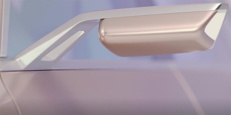 BMW Concept i4, Aussenspiegel