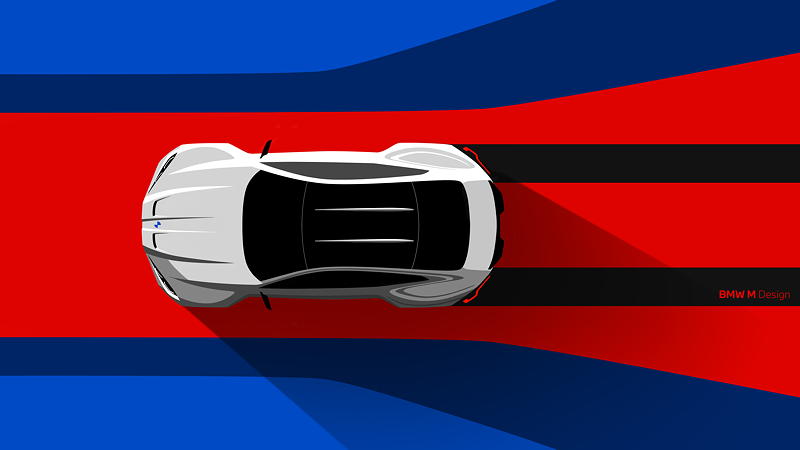Das neue BMW M4 Coup� - Design Skizze